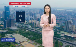 Dự báo thời tiết trưa | 30/03/2025