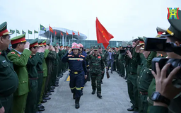 Đoàn công tác Bộ Công an lên đường sang Myanmar cứu trợ