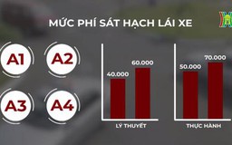 Tăng phí sát hạch lái xe từ ngày 1/8/2023