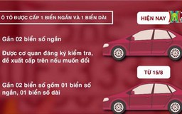 Những lưu ý quan trọng về đăng ký và cấp biển số xe