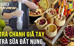 Trà chanh giã tay và trà sữa đất nung có đáng thử? | Hanoi Review | 30/11/2023