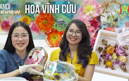 Hoa vĩnh cửu - đóng băng khoảnh khắc | HANOI Review | 30/03/2025