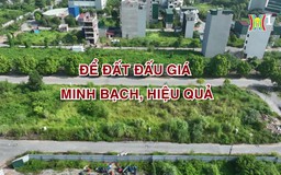 Để đất đấu giá minh bạch, hiệu quả | Phóng sự tài liệu | 04/11/2024