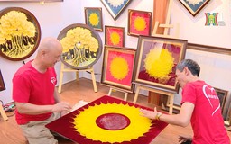Làm tranh bồ đề gây quỹ từ thiện | Người tốt quanh ta | 13/05/2025