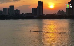 Chiều thu trên đường Thanh Niên
