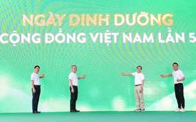 Hàng nghìn người dân tham gia Ngày Dinh dưỡng cộng đồng