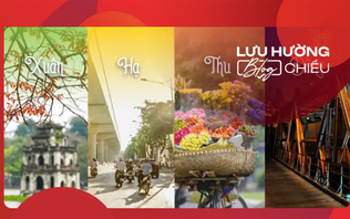 Đi qua bốn mùa Hà Nội