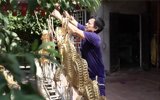 Phú Vinh - Nét đẹp làng mây tre đan