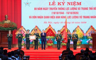 Xây dựng lực lượng vũ trang Thủ đô "tinh, gọn, mạnh"