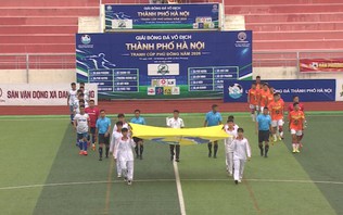 Bóng đá phong trào gắn kết cộng đồng Thủ đô