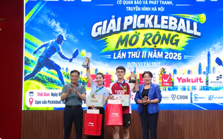Ấn tượng Giải Pickleball Cơ quan báo và PT_TH Hà Nội mở rộng