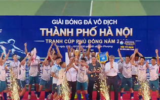 Kết thúc Giải bóng đá vô địch thành phố Hà Nội – Cúp Phù Đổng 2026