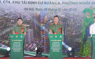 Thêm nguồn cung nhà ở xã hội cho lực lượng công an nhân dân
