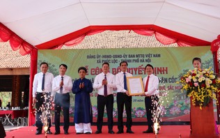 Hà Nội công nhận đình Vân Cốc là điểm du lịch