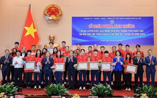 Vinh danh đoàn thể thao Hà Nội đạt thành tích cao tại ASIAD 20