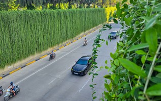 Hà Nội thí điểm phủ xanh công trình giao thông