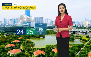 Dự báo thời tiết sáng | 15/10/2026