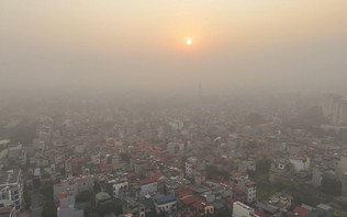 Không khí Hà Nội lại ô nhiễm