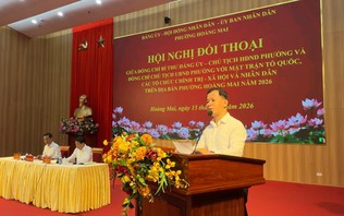 Phường Hoàng Mai đối thoại tháo gỡ vướng mắc dân sinh
