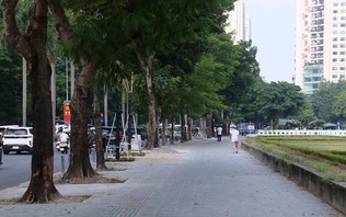 Vỉa hè mới thay đổi diện mạo phố phường