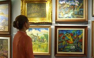Khai mạc triển lãm "Mùa thu tháng Mười"