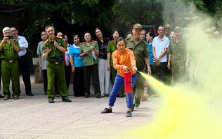 Phường Thanh Xuân tuyên truyền PCCC tại khu dân cư