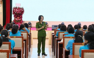 Phụ nữ phường Hà Đông tập huấn kỹ năng an toàn số