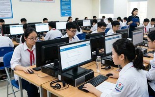 Bộ GD&ĐT cho phép học sinh THCS, THPT kiểm tra trên máy tính
