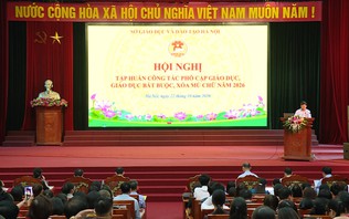 Hà Nội chuẩn hóa dữ liệu số về phổ cập giáo dục