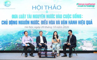 Đưa Luật Tài nguyên nước vào cuộc sống