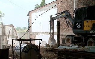 Xã Đan Phượng đẩy nhanh tiến độ xử lý vi phạm đất đai, trật tự xây dựng