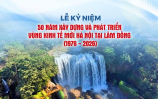 Lễ kỷ niệm 50 năm xây dựng và phát triển Vùng kinh tế mới Hà Nội tại Lâm Đồng (1976-2026)