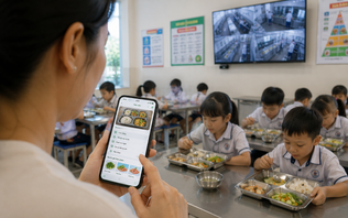Hà Nội cho phép giám sát bữa ăn bán trú qua HanoiCheck 