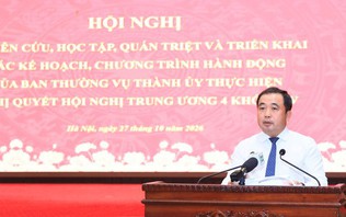 Bí thư Thành ủy Hà Nội Trần Đức Thắng: Không để công việc chỉ chuyển động khi có yêu cầu, nhắc nhở