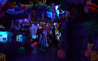 Sắc màu Halloween tại thủy cung lớn nhất Hà Nội