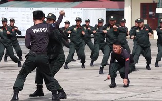 Sĩ quan Công an Việt Nam vượt sát hạch Liên hợp quốc