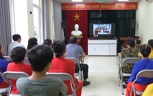 Mô hình thiết chế văn hóa gắn với chuyển đổi số tại phường Giảng Võ