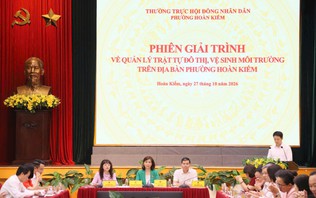 Phường Hoàn Kiếm: Duy trì vệ sinh, xóa điểm nghẽn môi trường