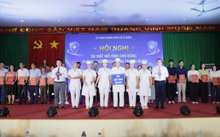 Đội phòng bệnh cộng đồng xã Ô Diên: Ngăn dịch từ từng ngõ xóm