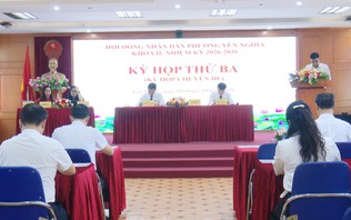 HĐND phường Yên Nghĩa thông qua nghị quyết thành lập 5 phòng chuyên môn 
