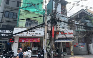 Phường Hà Đông: Dây điện, cáp viễn thông chằng chịt trên đường 19/5