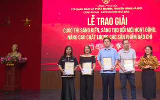 Cơ quan Báo và Phát thanh, Truyền hình Hà Nội trao giải Cuộc thi sáng kiến, sáng tạo