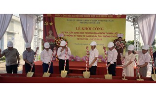 Trường Mầm non Chu Văn An - Công trình chào mừng 72 năm Ngày Giải phóng Thủ đô