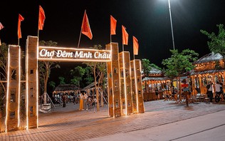 Chợ đêm Minh Châu: Thêm không gian sinh hoạt, mở cơ hội sinh kế