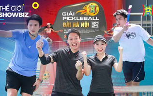 'Pickleball Đài Hà Nội 2025' thu hút nhiều gương mặt nổi tiếng | Thế giới Showbiz | 03/06/2025