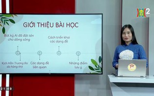 Ôn thi môn Ngữ Văn: Nghị luận về một đoạn trích ký và kịch