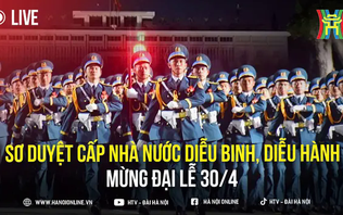 Sơ duyệt diễu binh, diễu hành cấp Nhà nước mừng đại lễ 30/4