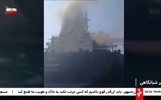 Iran tuyên bố 4 tàu chở dầu bốc cháy tại eo biển Hormuz