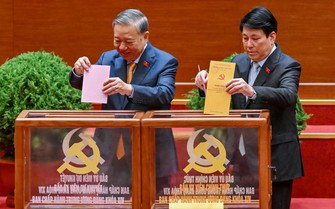 Bỏ phiếu Bầu Ban Chấp hành Trung ương Đảng khóa XIV