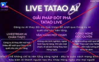Hơn 40.000 người mắc bẫy lừa đảo trên Tatao Live